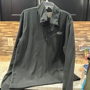 Men’s Drake 1/4 zip fleece shirt size Large